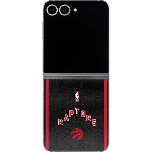 NBA Toronto Raptors Jersey Galaxy Z Flip6 Skin